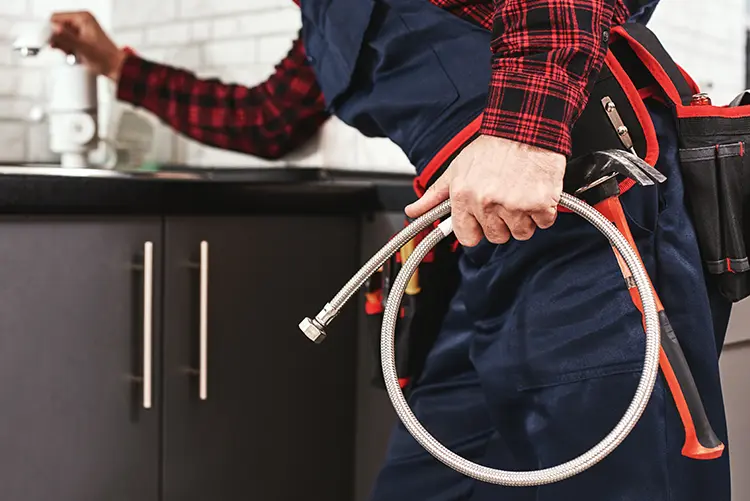 AI chatbot capturing plumbing job enquiries at any hour