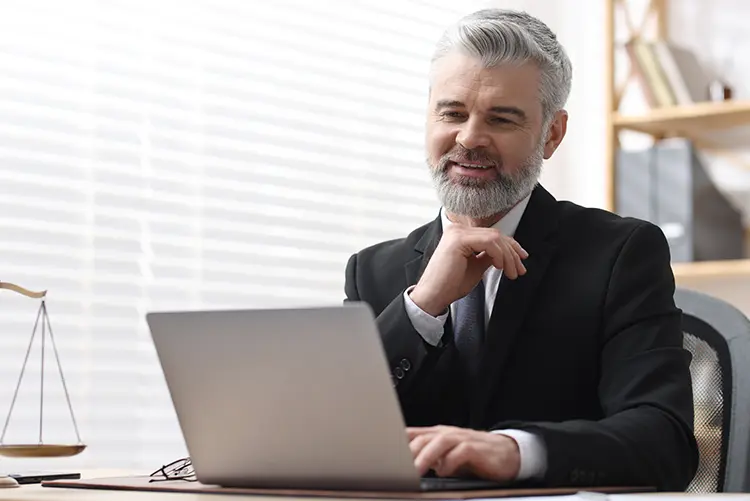 AI chatbot with legal safeguards for solicitor websites