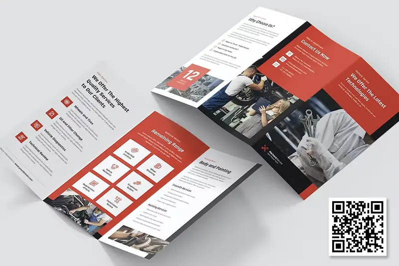 Brochure design Ireland — professional custom brochure design and print