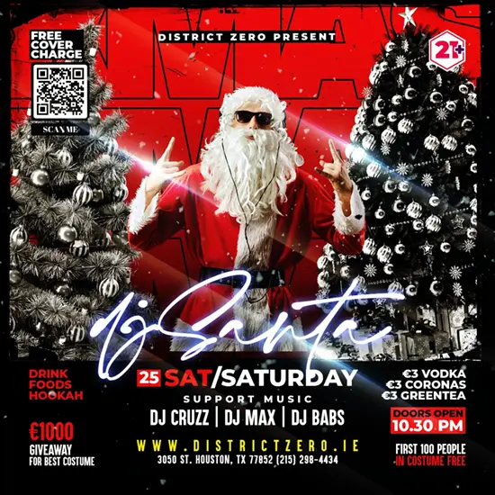 Christmas leaflet design 3