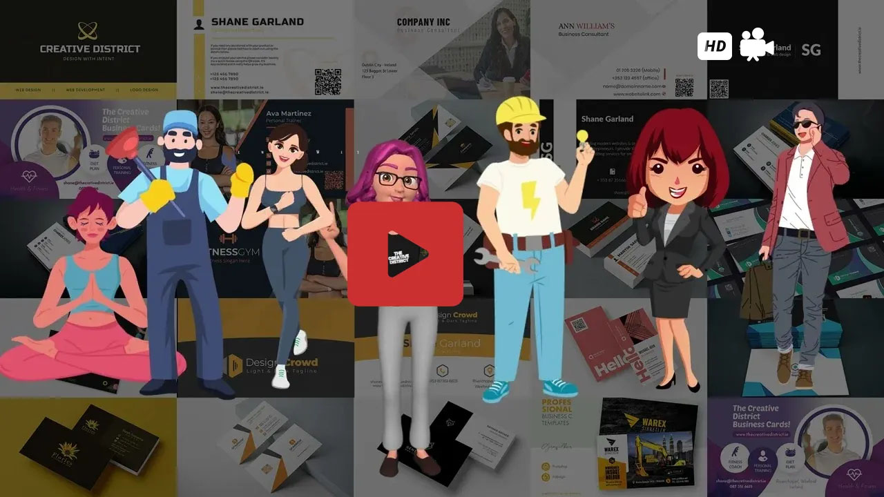 Business Cards Design in Ireland – Video Overview