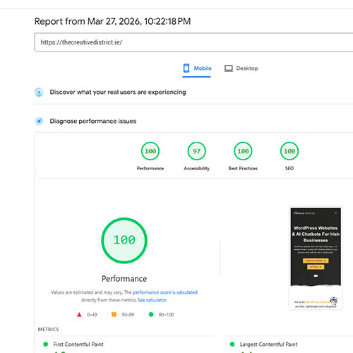 SEO litespeed results